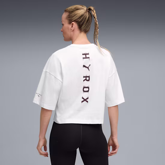 PUMA x HYROX kort Lifestyle-T-shirt voor dames