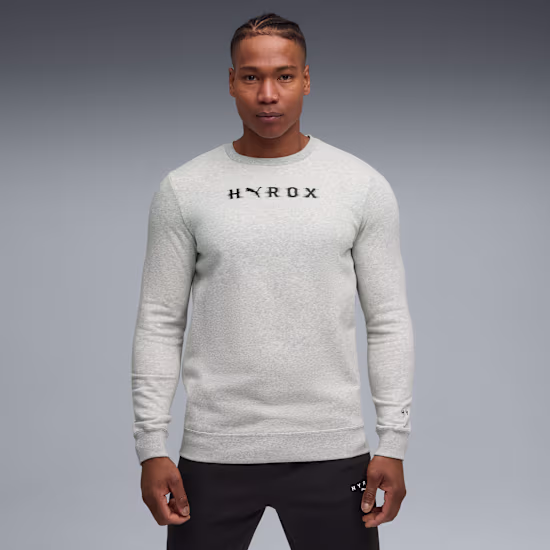 PUMA x HYROX Heavyweight top met ronde hals voor heren