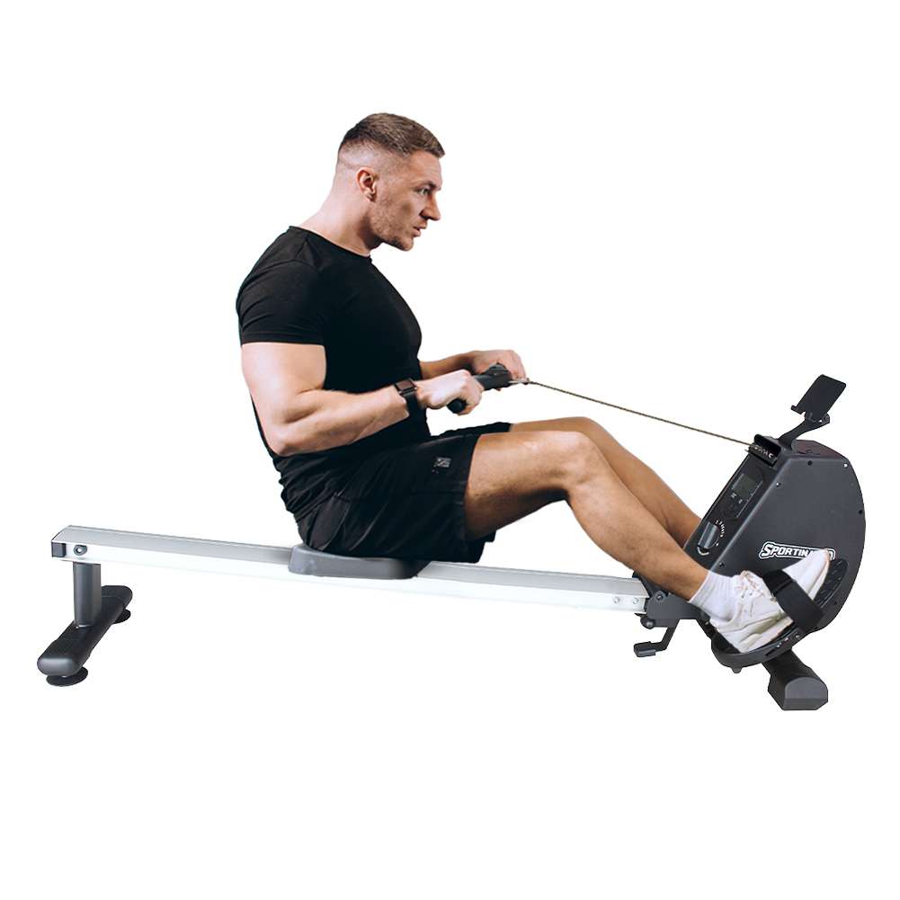 SPORTINATOR "Apollon" Premium opvouwbare roeitrainer voor thuis