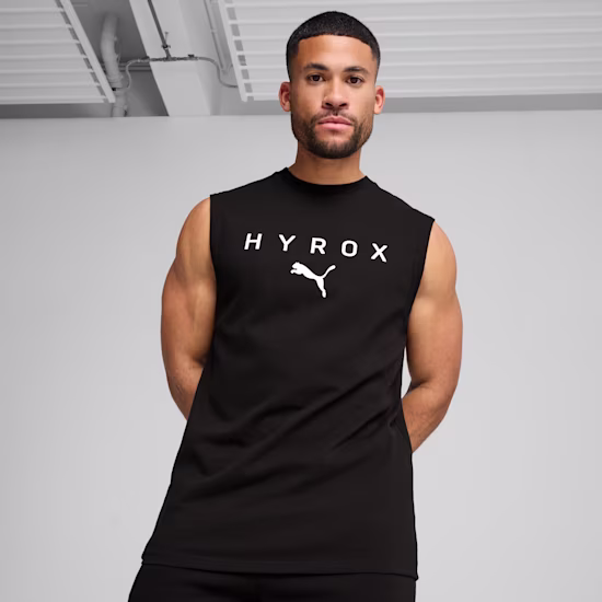 PUMA x HYROX afgeknipte tanktop voor heren